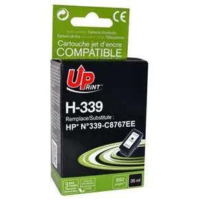 UPrint kompatibil. ink s C8767EE, black, 35ml, H-339B, pre HP Photosmart 8150, 8450, OJ-7410, DeskJet 5740